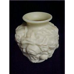 Cambridge alabaster rose relief vase #1573652