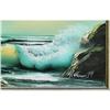 Image 1 : ORIG PAINTING SEASCAPE CRASHING WAVES #1573784