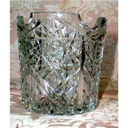 CUT Glass SPOONER -American Brilliant -ANTIQUE-#1573844