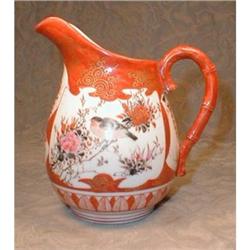 KUTANI Nippon Meiji Pitcher - ANTIQUE - #1573857