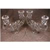 FOSTORIA Heather CANDLEsticks PAIR -Etched- #1573937