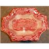 Image 1 : MASONS Vista TIDBIT Dish - PINK Transferware #1573953