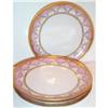 Four Hand Painted Limoges Art Deco Plates #1574036