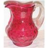 Image 1 : Cranberry Baby Thumbprint PItcher  #1574116