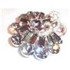 Weiss Smokey Rhinestone Costume Brooch #1574148