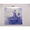 Image 1 : VERY NICE ANTIQUE BLUE& WHITE DELFT TILE #1574294