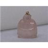 Rose Quartz Miniature Buddha Pendant #1574302