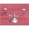 Image 1 : Small Antique Sterling Silver Candelabra #1574386