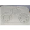 Image 1 : Heisey Rose Salad Plates--Waverly Shape #1574404