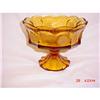 Image 1 : Fostoria amber coin dot compote #1575081