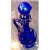 Image 1 : Giant Antique Cobalt Cruet or Decanter #1575320