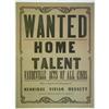 Image 1 : ORIGINAL C 1910  VAUDEVILLE  RECRUITMENT POSTER#1576363