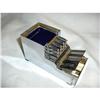 Image 1 : Art Deco Chrome Cigarette Box/Ashtrays #1576422