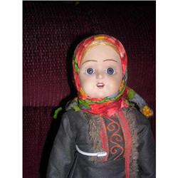 16" Russian Bisque Tagged Doll #1584702