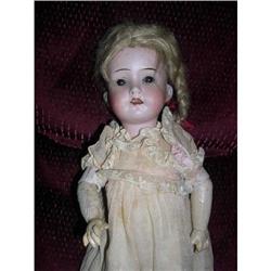 13" 121 W Mark Open Mouth German Bisque Doll #1584750