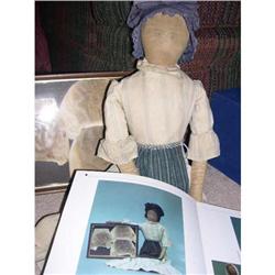 1870's  Multi- Face 23  Cloth Doll #1584762