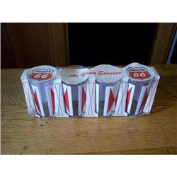 Set of 4 Phillips 66 Glasses in Original Carton#1584957