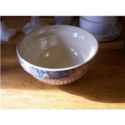 Redwing Stoneware Spongeware 10  Bowl #1585000