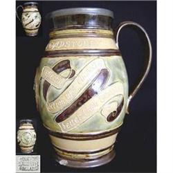 Doulton Lambeth Stoneware Jug (Gladstone 1891) #1585027