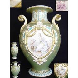 Large Porcelain Baluster Vase. (c1880) Very #1585040