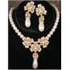 Image 1 : RHINESTONE Necklace & Earrings - GREAT SET #1585090