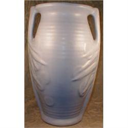 McCOY Sand DOLLAR Vase BLUE -LARGE- 1930s #1585103