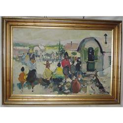 Caravan Oil Painting  #1585251