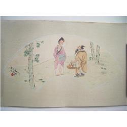 fine Chinese Fan Painting #1585305