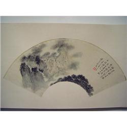 fine Chinese Fan Painting #1585328