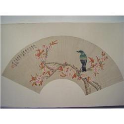 fine Chinese Fan Painting #1585333