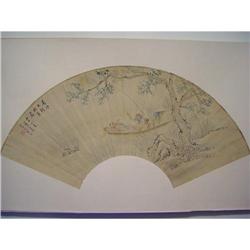 fine Chinese Fan Painting #1585336