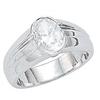 Image 1 : 2 carat G SI1 OVAL CUT diamond ring SOLITAIRE #1585513