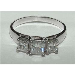 2.0 ct PRINCESS CUT diamond engagement ring #1585536