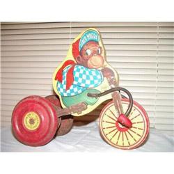 J Fred Muggs NBC Monkey on Tricycle #1595992