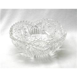 Cut Glass Crystal Bowl #1596000