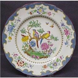 HAND PAINTED SPODE COPELAND ANTIQUE PLATE #1596092