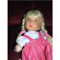 8" Kathe Kruse 1972? blonde braids #1596115