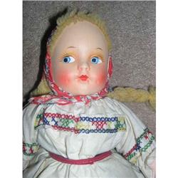 Olga Russian Junel Novelties Inc. cloth doll #1596133