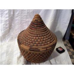 Antique African Basket #1596249