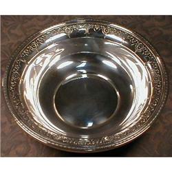 STERLING Bowl Antique - 1920s ~ LARGE ~ #1596469