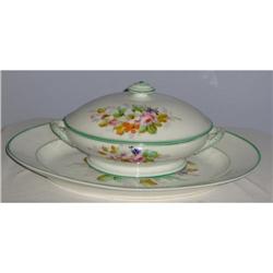 Gaudy Ironstone Covered Tureen and Platter #1596549