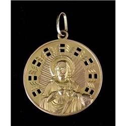 Religious Medal Virgin Mary and Jesus Christ #1596556