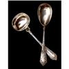 Image 1 : .800 Silver Serving Spoon and Ladle #1596566