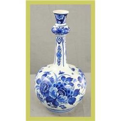 Blue Delft Vase Hand-Painted Porceleyne Fles #1596624