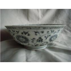 chinese blue and white porcelain bowl #1596907