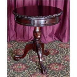 VICTORIAN CHIPPENDALE PARLOR ACCENT SIDE TABLE #1596932