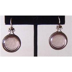 Pair of Antique Crystal Earrings #1596993