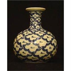 Blue and White Japanese Vase #1597002