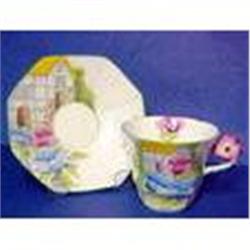 Melba Cup & Saucer Flower Handle #1603623