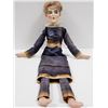 Image 1 : 27" BED DOLL W/ COMPOSITE HEAD IN DARK BLUE DRESS
